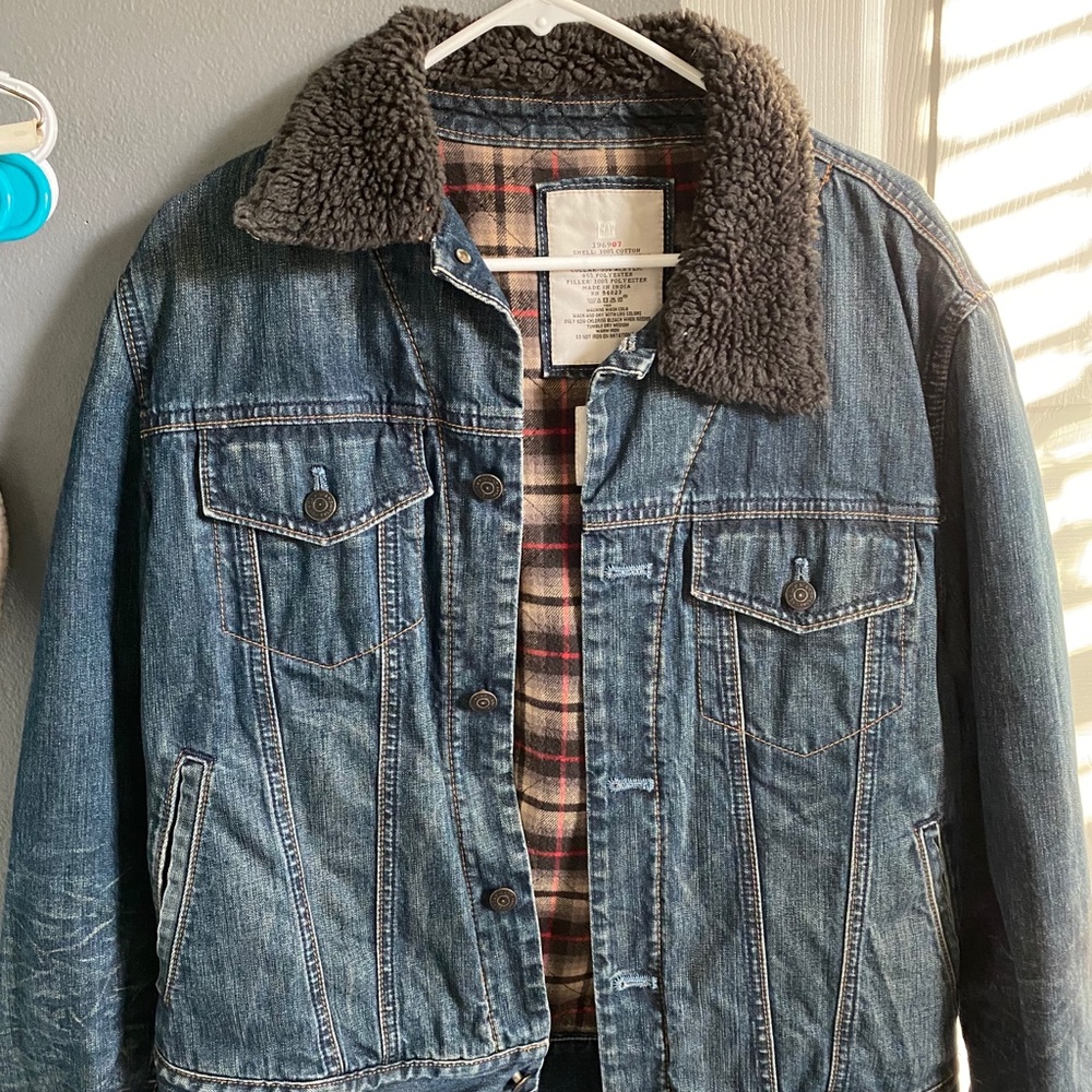 Gap 1969 lined denim jacket